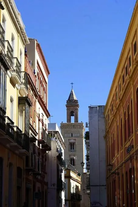Apartamento Centro Sevilla, 2 Dormitorios Wi-Fi/Ac Cristina 세비야